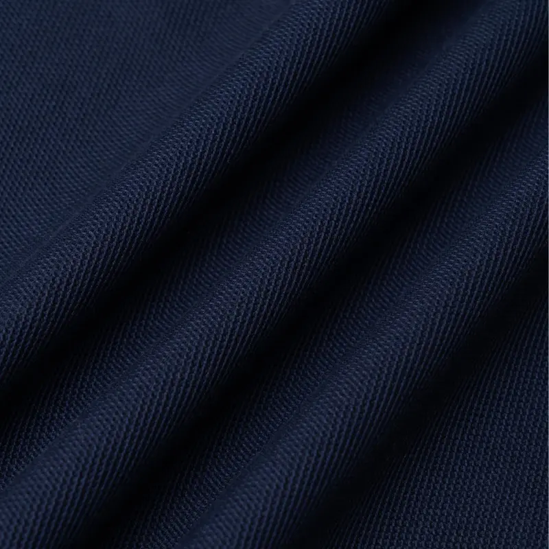 Burberry SS23 Logo Print Short Sleeve Polo Shirt Navy Blue-5