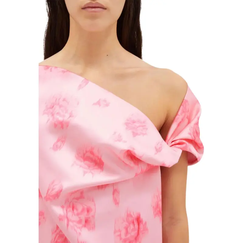 MSGM Floral print Mini Dress-4