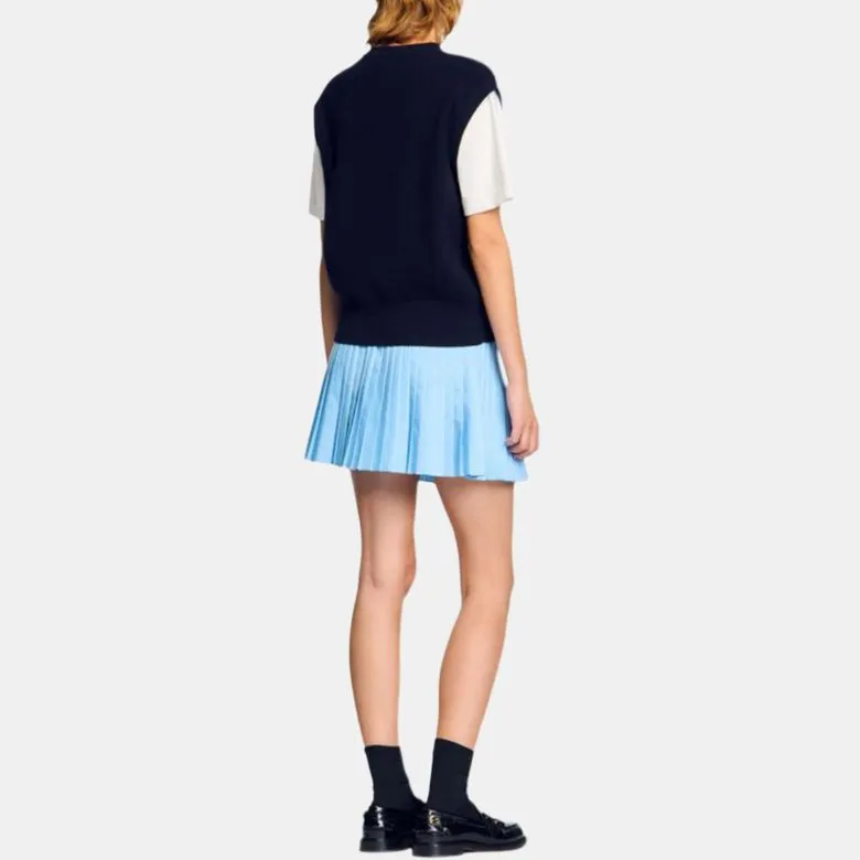 Sandro Two tone Sweater-3