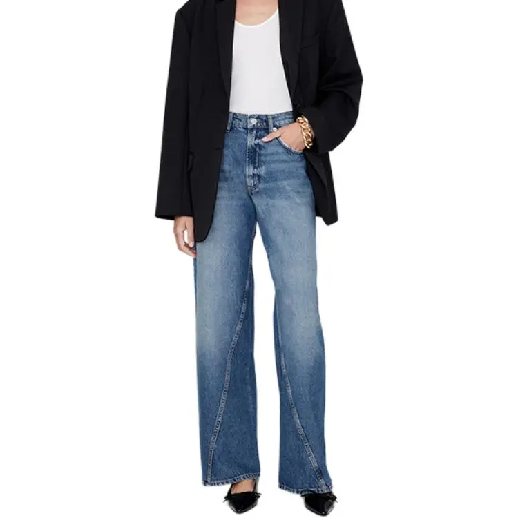 Anine Bing Brie Wide leg Jeans-3