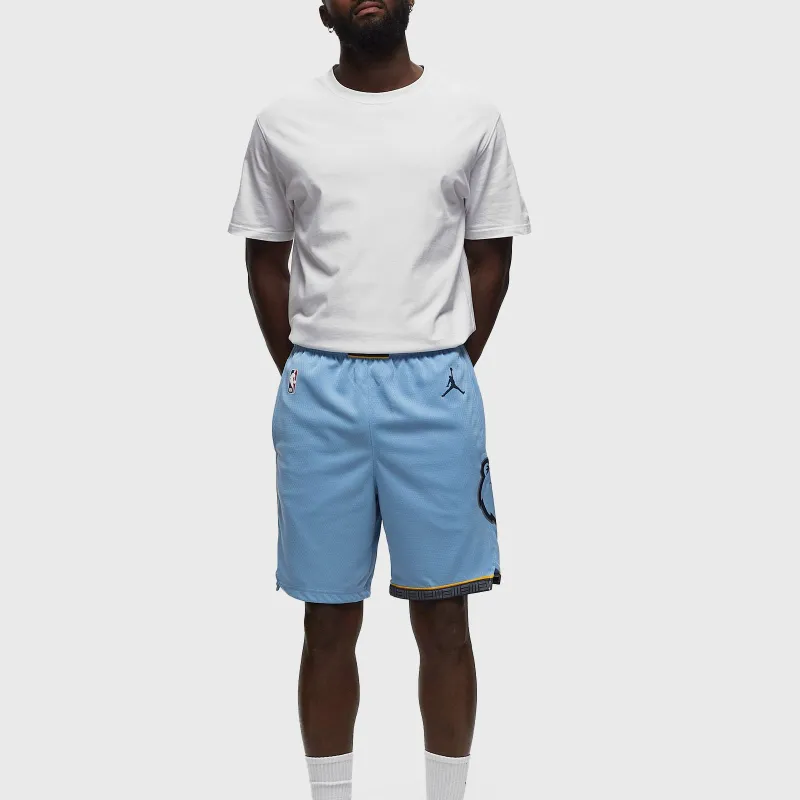 Nike Nba Memphis Grizzlies Statement Edition Swingman Dri FIT Shorts-2