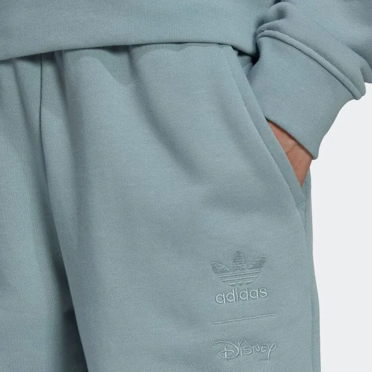 Adidas Knitted Sweatpants Women's Blue-4