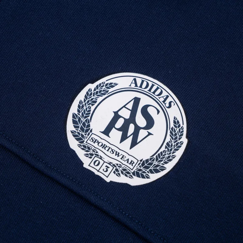 Adidas M Verbiage Swt2 Sweatshirt Men's College Navy-5