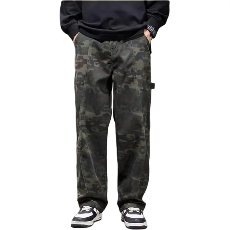KVIV Jeans Unisex Camouflage [Editor's Recommendation]-3