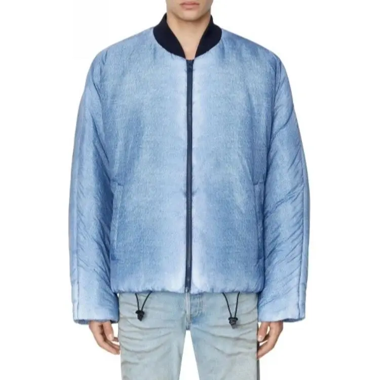 DIESEL W Day Print Zipped Bomber Jacket-5