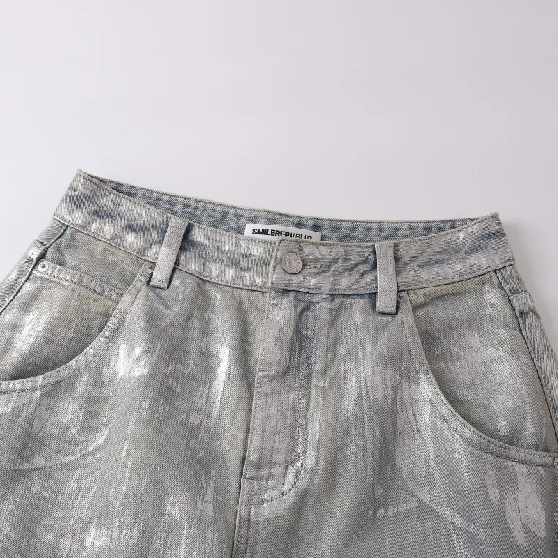 SMILEREPUBLIC Jeans Unisex Denim Blue-3