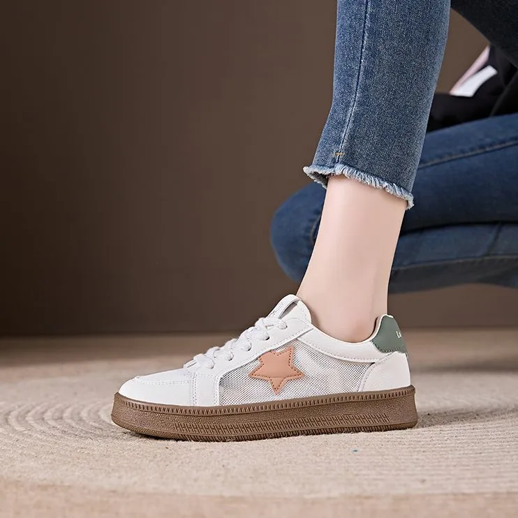 La Chapelle Non slip Lightweight Low Top Skateboard Shoes Women's-17