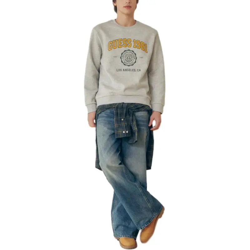 GUESS T Shirts Unisex Gray-6
