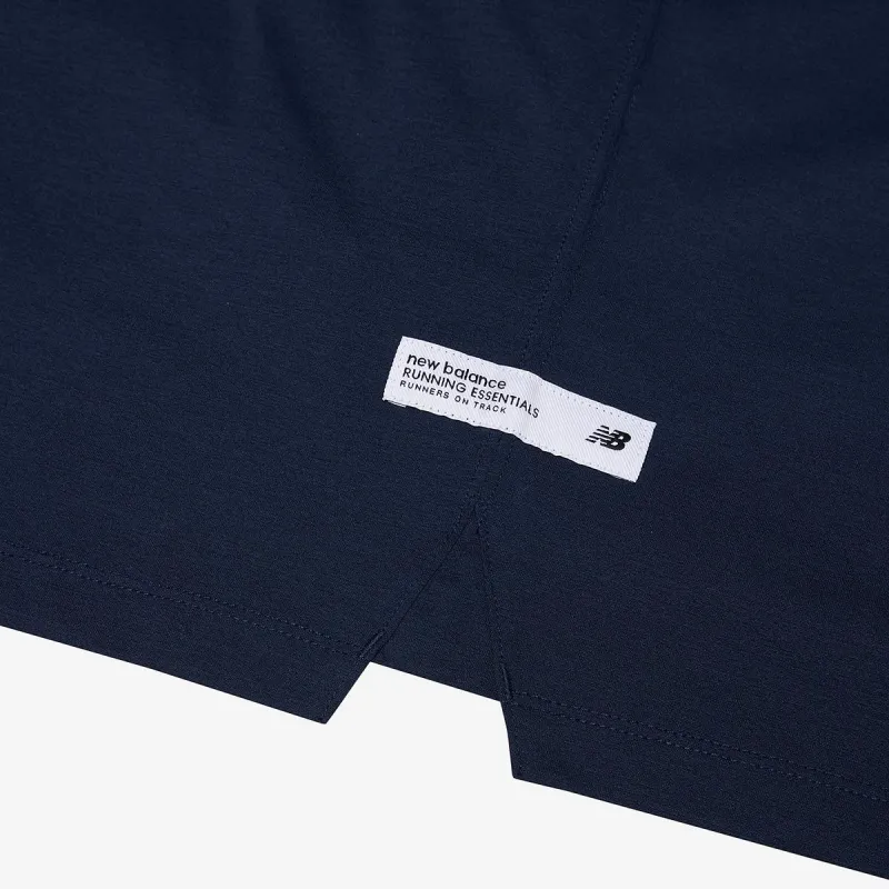 New Balance T Shirt Unisex Marine Blue-2