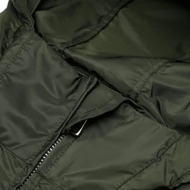 PRADA Jackets Men Army Green-4