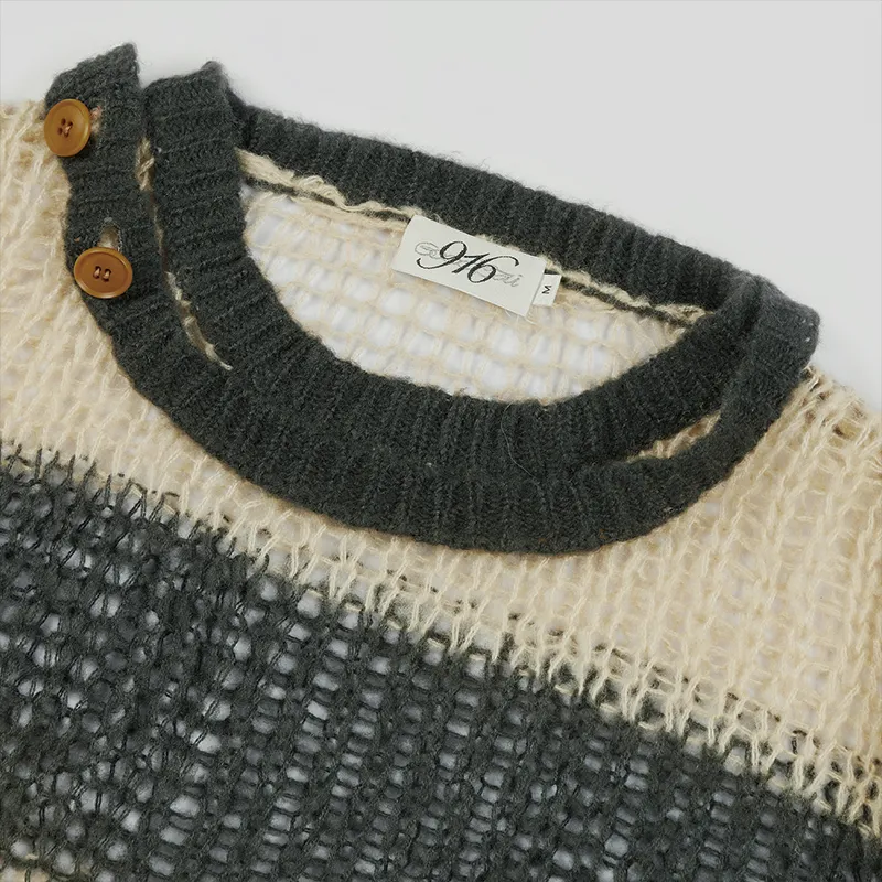 GOOD BAI Series 916 SS24 Knitwear Unisex Light Khaki-3