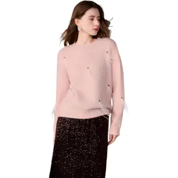 3COLOUR Sweater Women's Light Pink