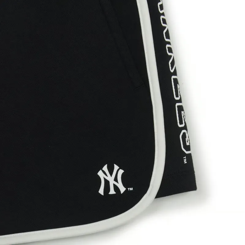 MLB New York Yankees Sports Shorts Women's Black-3