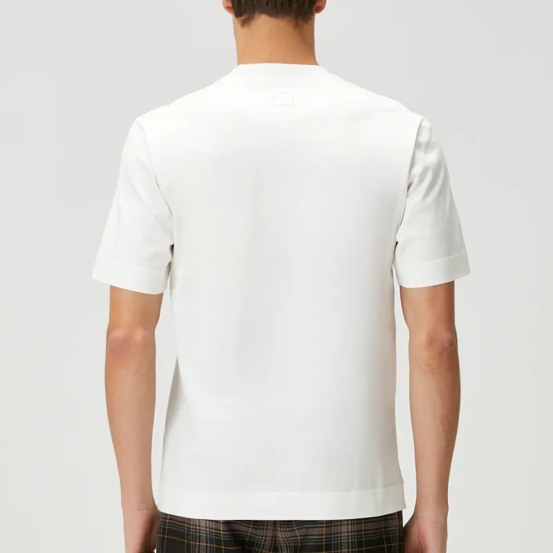 FENDI FENDIlicious Motif Printed Crewneck T Shirt-3