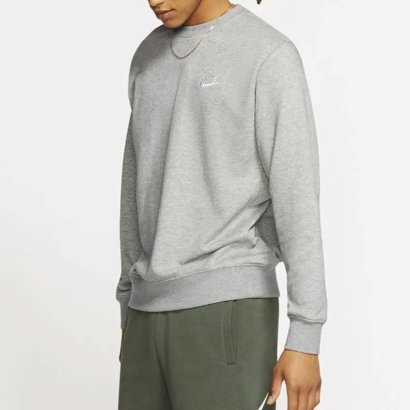 Nike Sportswear Sweatshirt Spring Men's Gray-4