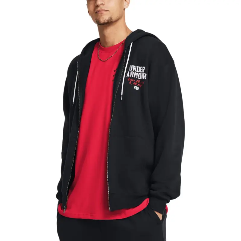Under Armour Icon FW24 Fleece 24/7 Sweatshirt Men's Black-2