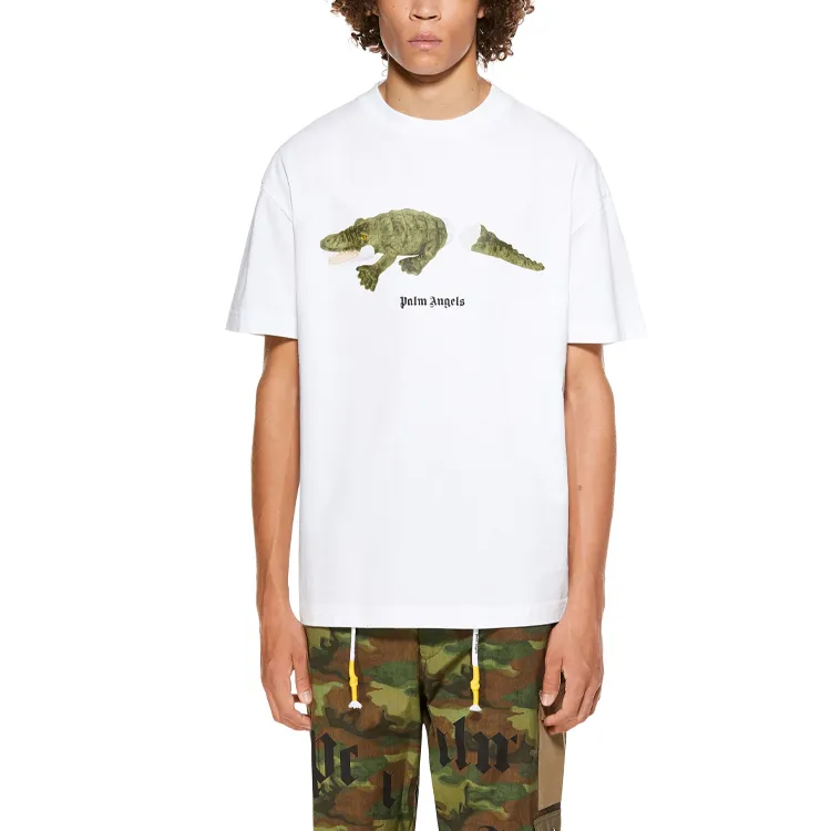 PALM ANGELS Croco Graphic Tee-2