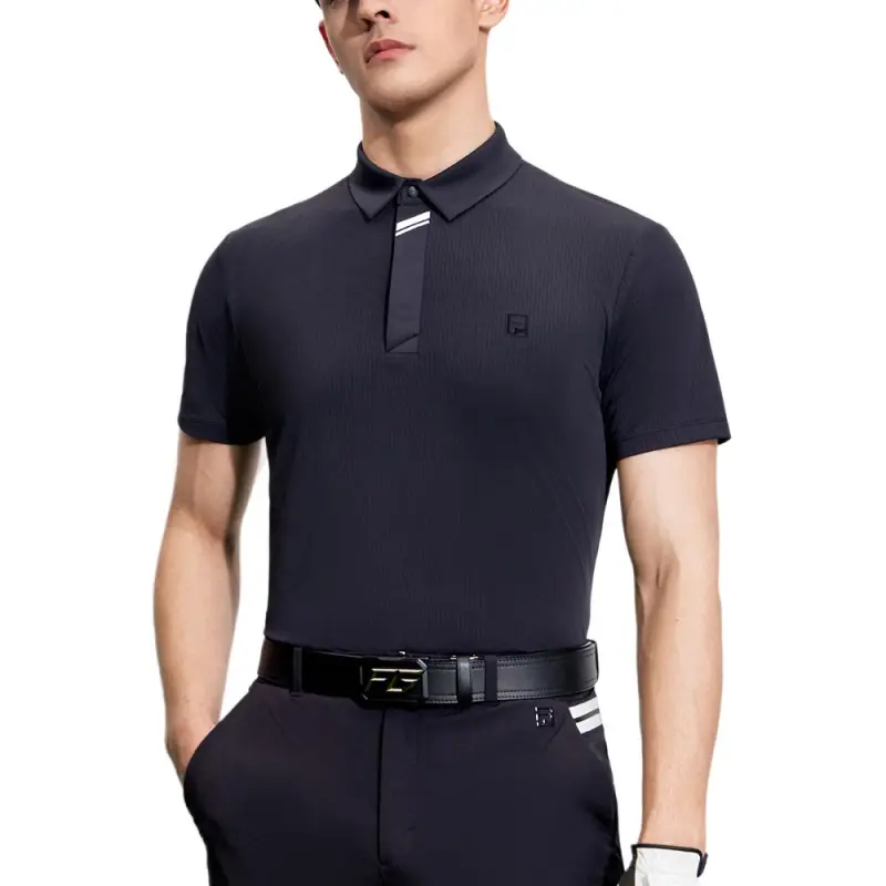 FILA Supercar Inspiration Collection Polo Shirt Men's Pitch Black-3
