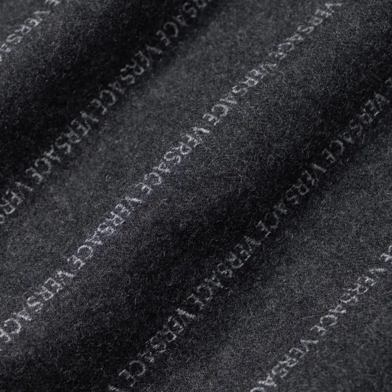 VERSACE Pinstripe Skirt 'Medium Grey'-9