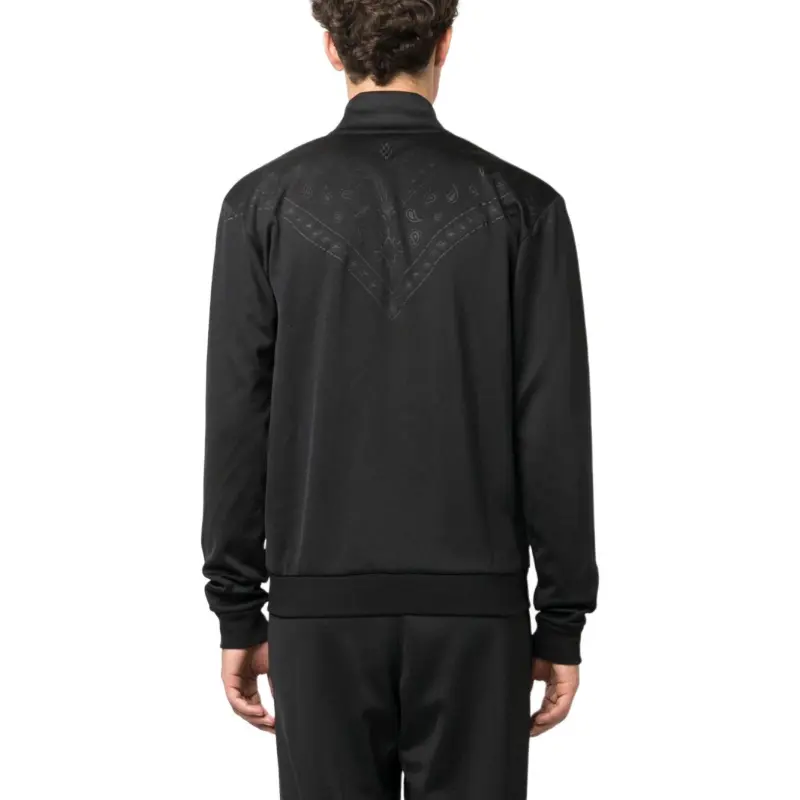 Marcelo Burlon Bandana Printed Zipped Track Jacket-4