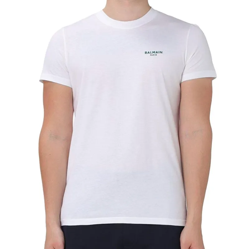 BALMAIN Logo-appliqué Cotton T-shirt-4