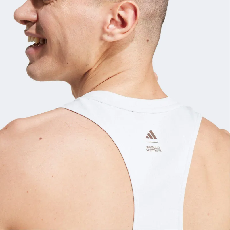 Adidas Sport Performance DAME 5 Tank Tops Men's White-4
