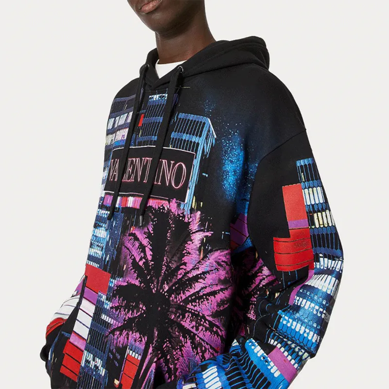 Valentino SS22 Sweatshirt Men's Black-4