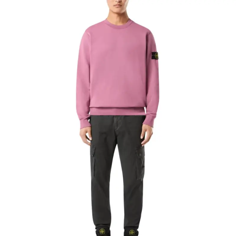 STONE ISLAND Sweatshirt Unisex Pink-4