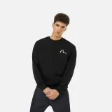 EVISU Sweatshirts Men Black