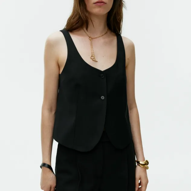 ARKET Vests Women's Black-2