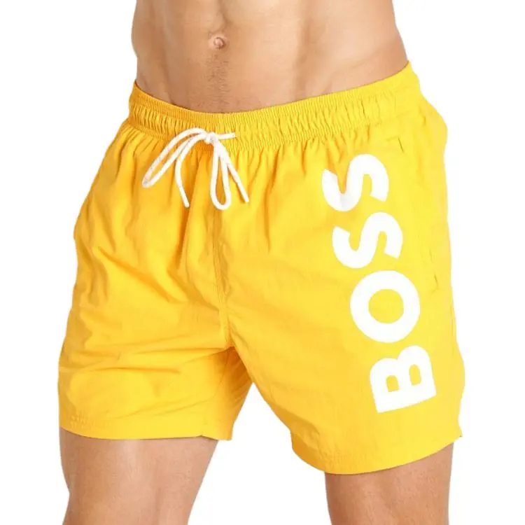 HUGO BOSS Swimming Shorts Men's Yellow-3