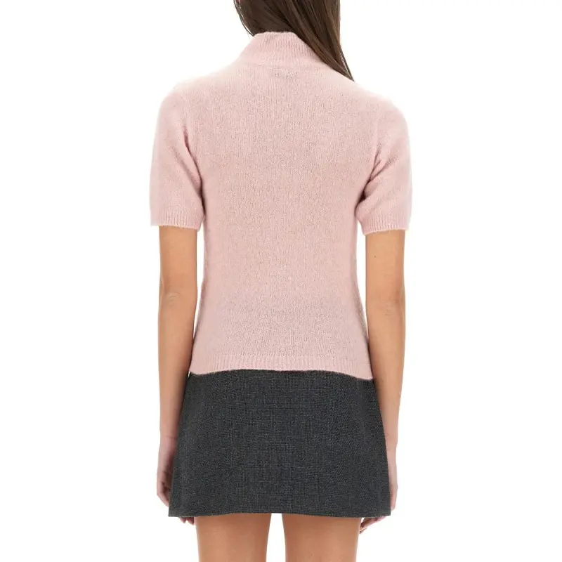A.P.C High Neck Short Sleeved Jumper-1