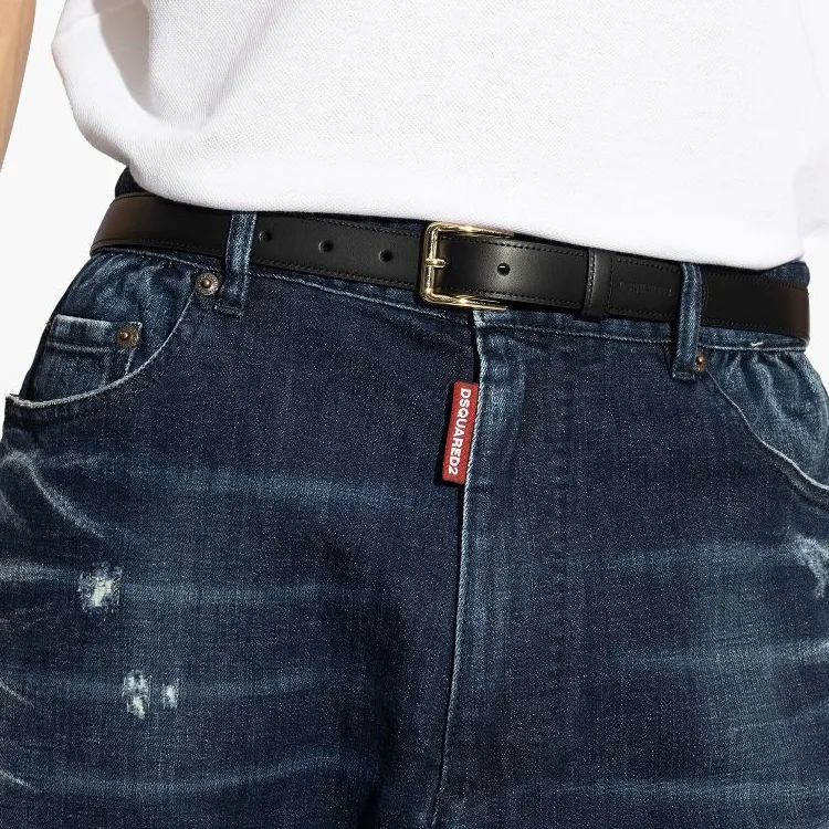DSQUARED 2 Logo Embossed Belt-2