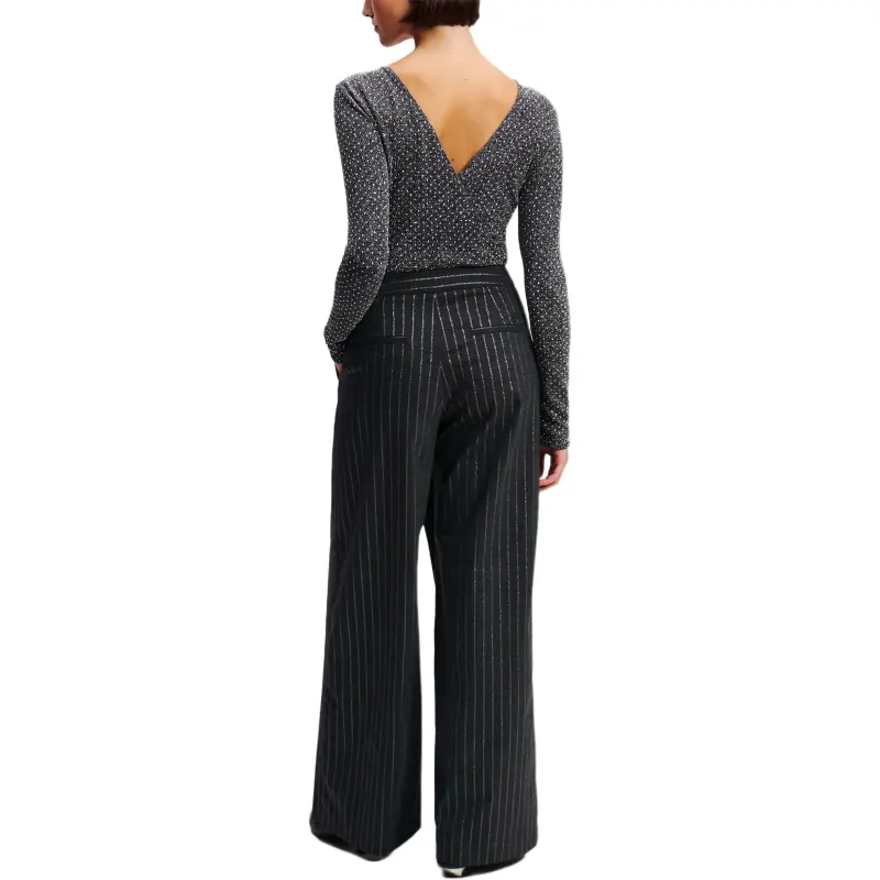 KARL LAGERFELD / Karl Lagerfeld Jeans Pinstriped Tapered Trousers-3