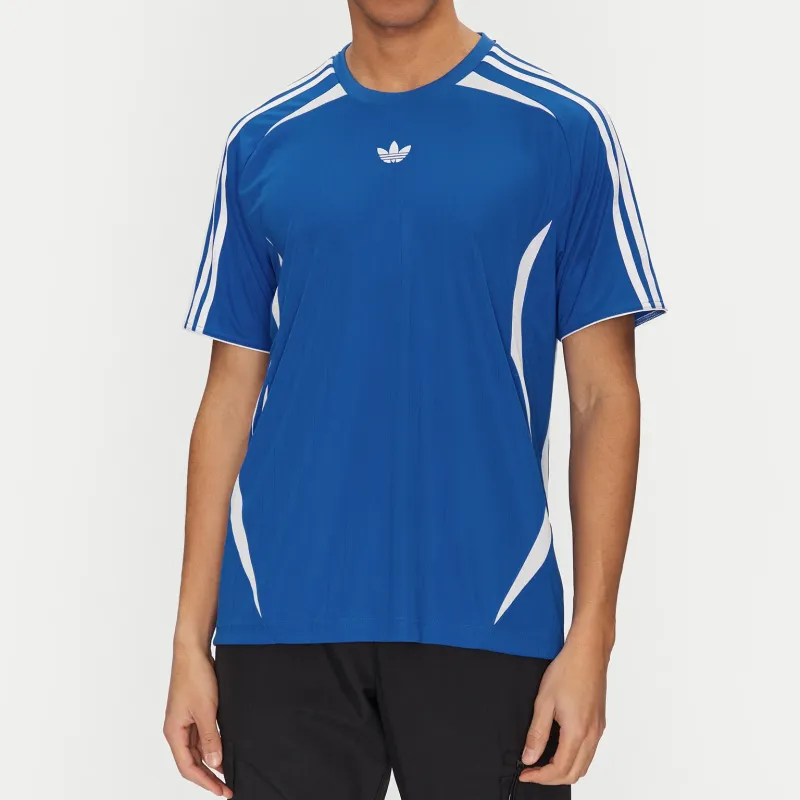 Adidas Adicolor Teamgeist Tee Blue/White-2