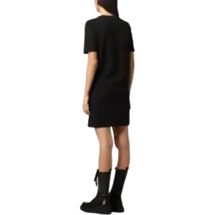 MOSCHINO Short Sleeved Dress Women's Black-2