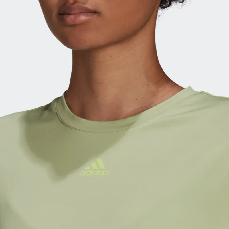Adidas T-Shirt Women's Lime Green-4