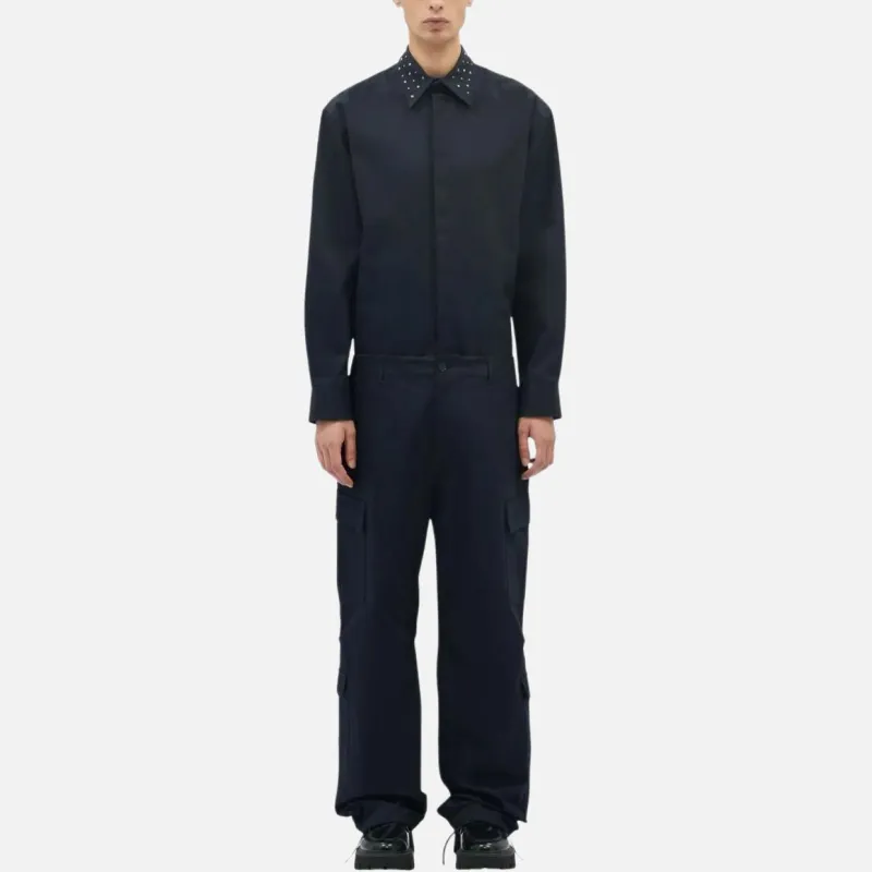MSGM Drawstring Cargo Trousers-1