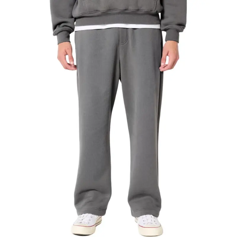 Hollister Knitted Sports Pants Men's Dark Gray-1