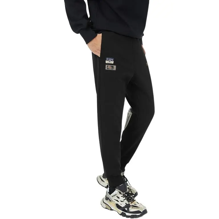 EVISU Casual Pants Men Black-2