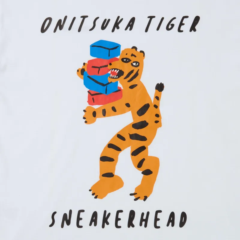 Onitsuka Tiger SS25 T Shirt Unisex White-2