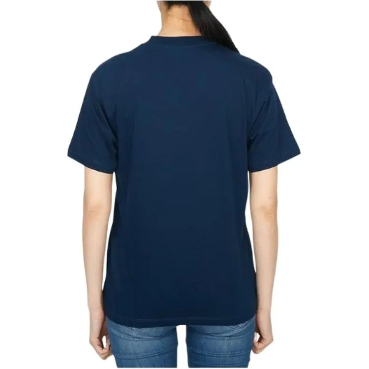 Carhartt WIP T Shirt Women's Marine Blue-4