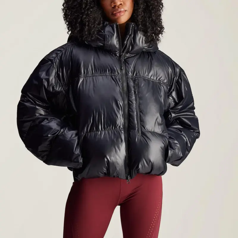 Adidas By Stella McCartney Logo patch Puffer Jacket-1