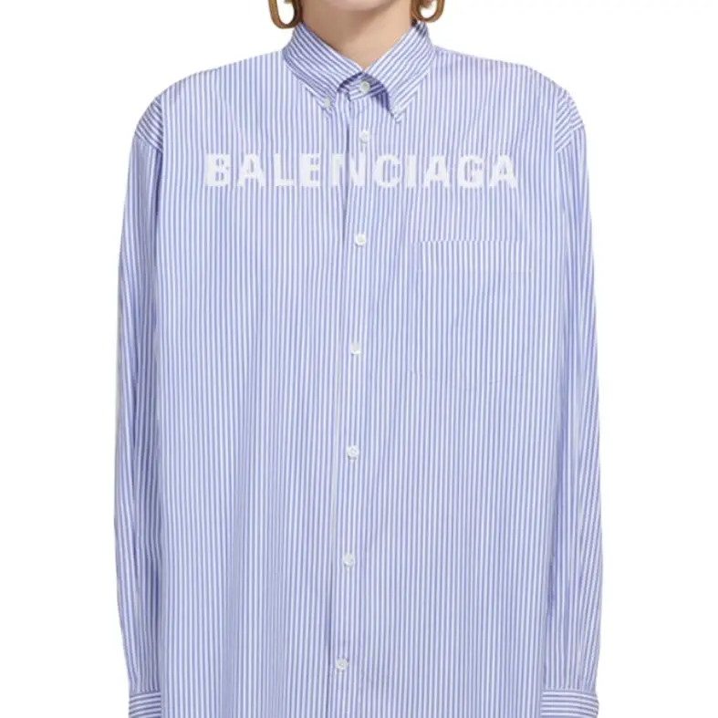 Balenciaga Shirts Women's Blue-1