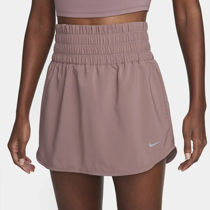 Nike Nike Clothing Dri-FIT Ultra High-Waisted Skort Casual Short Skirts Women's Smokey Mauve-2