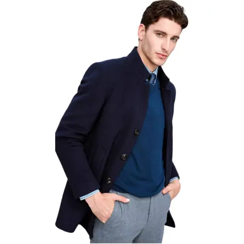 JODOLL Coats Men Dark Blue