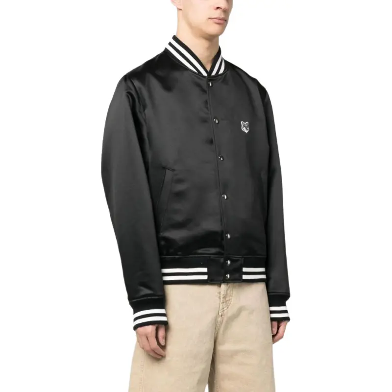 Maison Kitsune Jackets Men Black-3