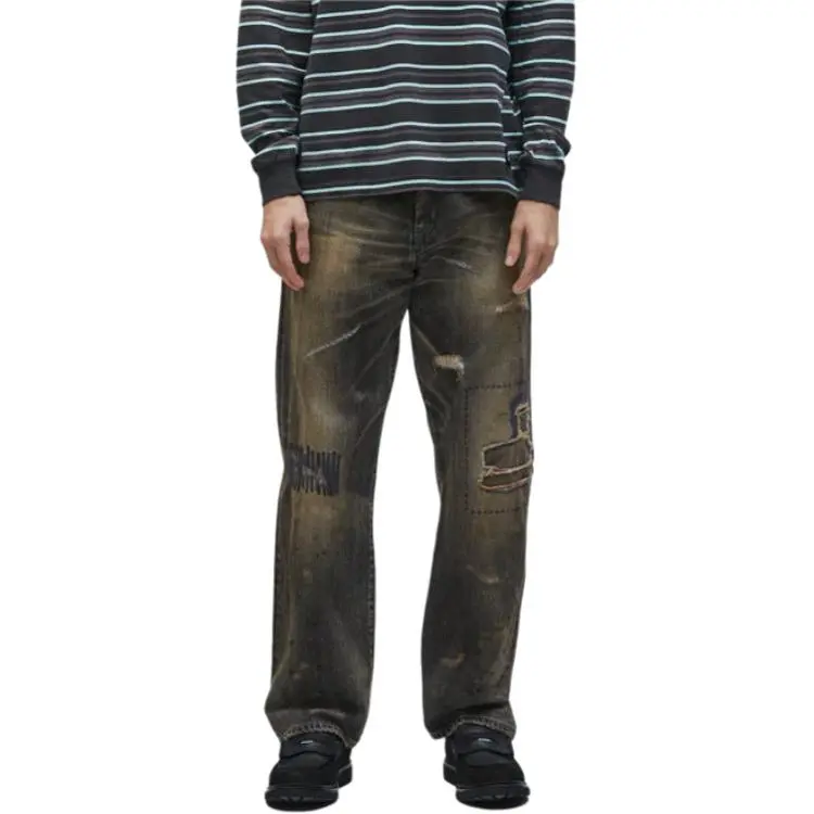 NEIGHBORHOOD Distressed Jeans-2