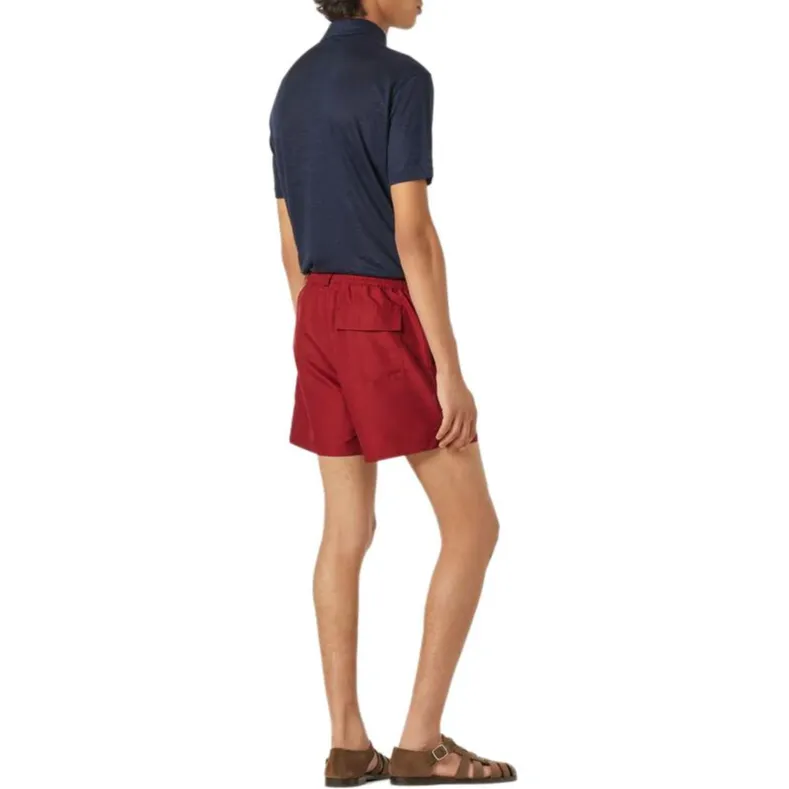 Loro Piana Swimming Shorts Men's Red-3