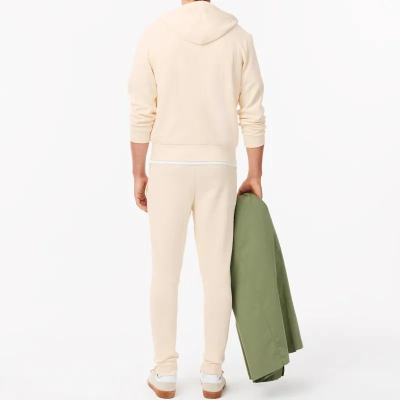 LACOSTE Knitted Sweatpants Men's Natural White-1